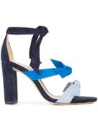 Alexandre Birman Bow Detail Heeled Sandals - Blue