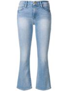 Frame Slim-fit Flared Jeans - Blue