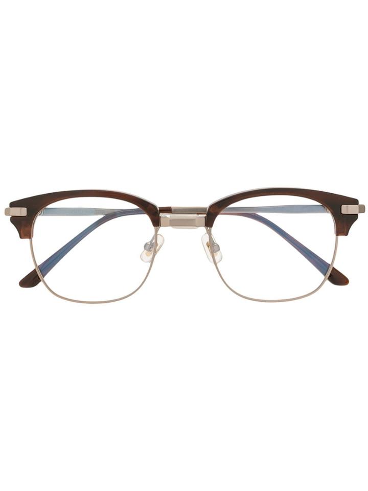 Gentle Monster Ell H B4 Optical Glasses - Brown
