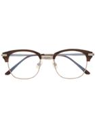 Gentle Monster Ell H B4 Optical Glasses - Brown