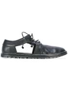 Marsèll Cut-out Detail Derby Shoes - Black
