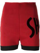 Jean Paul Gaultier Vintage Letter Appliqué Shorts