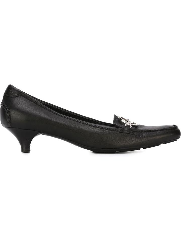 Prada Vintage Kitten Heel Pumps