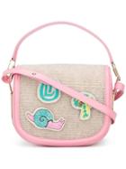 Olympia Le-tan 'carson' Shoulder Bag - Nude & Neutrals
