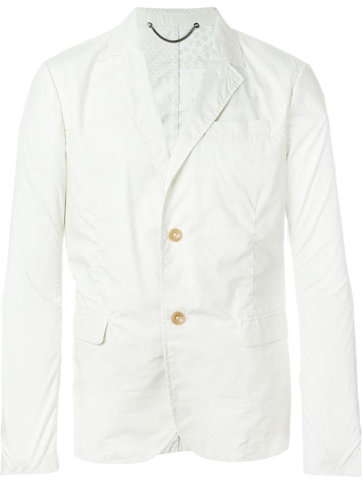 Diesel J-brown Jacket, Men's, Size: 48, White, Cotton/polyester