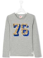 American Outfitters Kids Sequinned T-shirt - Grey
