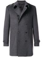 Tonello Cashmere Military Coat - Grey