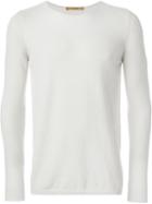 Nuur Crew Neck Sweater, Men's, Size: 52, Nude/neutrals, Cotton/nylon