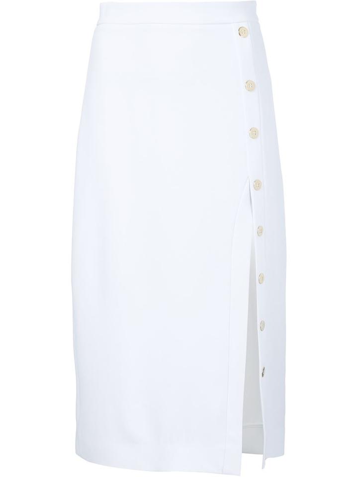 Cushnie Et Ochs Split Button Skirt