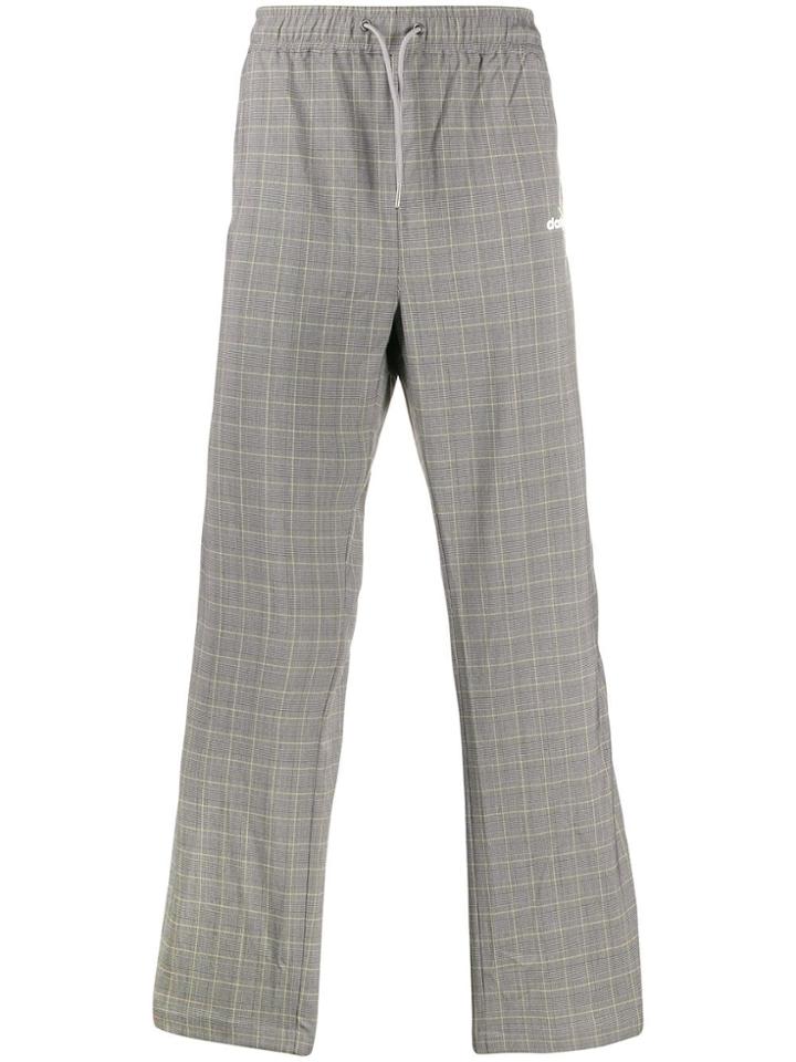 Daily Paper Checked Track Pants - Grey