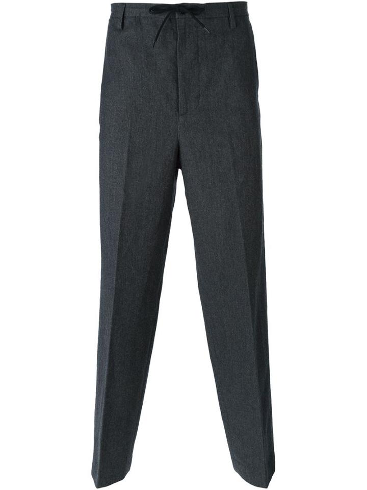 Golden Goose Deluxe Brand 'ricky' Trousers, Men's, Size: Small, Grey, Cotton/ramie/polyester/virgin Wool