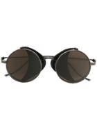 Uma Wang Side-shield Sunglasses - Black
