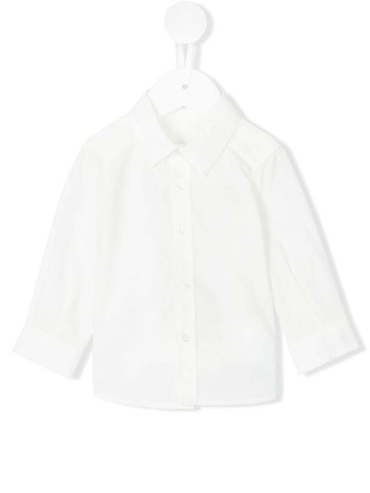 Le Bebé Enfant - Classic Lightweight Shirt - Kids - Cotton - 6 Mth, White