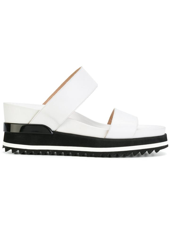 A.f.vandevorst Slip On Sandals - White