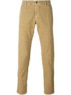 Incotex Stretch Slim-fit Trousers, Men's, Size: 33, Brown, Cotton/spandex/elastane