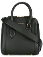 Alexander Mcqueen - Heroine Tote - Women - Calf Leather - One Size, Women's, Black, Calf Leather