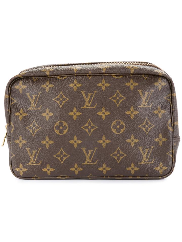 Louis Vuitton Vintage Trousse Toilette 23 Clutch - Brown