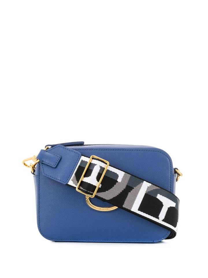 Furla Logo Cross Body Bag - Blue