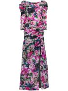 Ronald Van Der Kemp Floral Print Gown - Multicolour