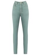 Amapô High Waist Skinny Jeans - Green