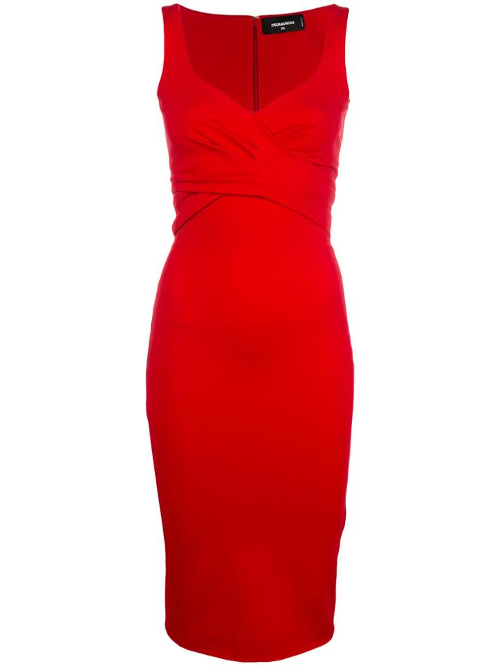 Dsquared2 Fitted Sleeveless Dress