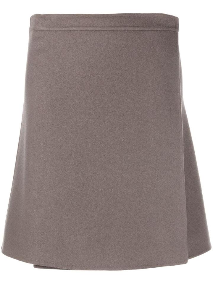 Iris Von Arnim Cashmere Skirt - Grey