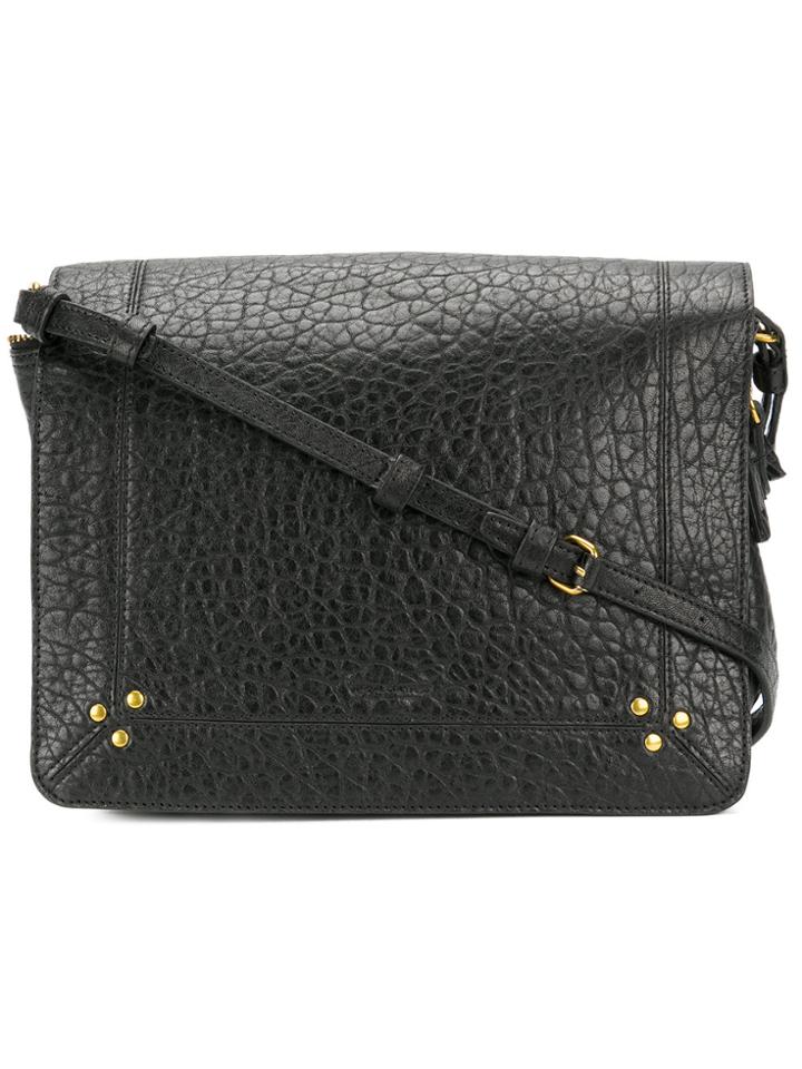 Jérôme Dreyfuss Flap Shoulder Bag - Black