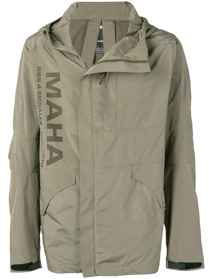 Maharishi Printed Shell Jacket - Green