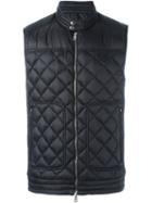 Moncler 'rod' Quilted Gilet, Men's, Size: 6, Black, Polyamide/feather Down