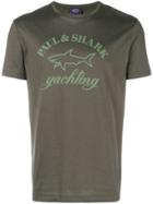 Paul & Shark Logo Print T-shirt - Green