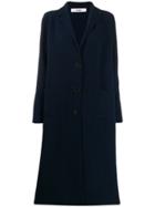 Roberto Collina Single-breasted Cardi Coat - Blue