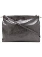 Ann Demeulemeester - Lu Silver Shoulder Bag - Women - Leather - One Size, Grey, Leather