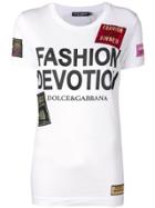 Dolce & Gabbana Fashion Devotion T-shirt - White