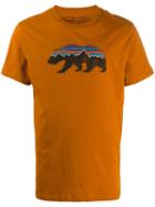 Patagonia Ritz Roy Bear T-shirt - Orange