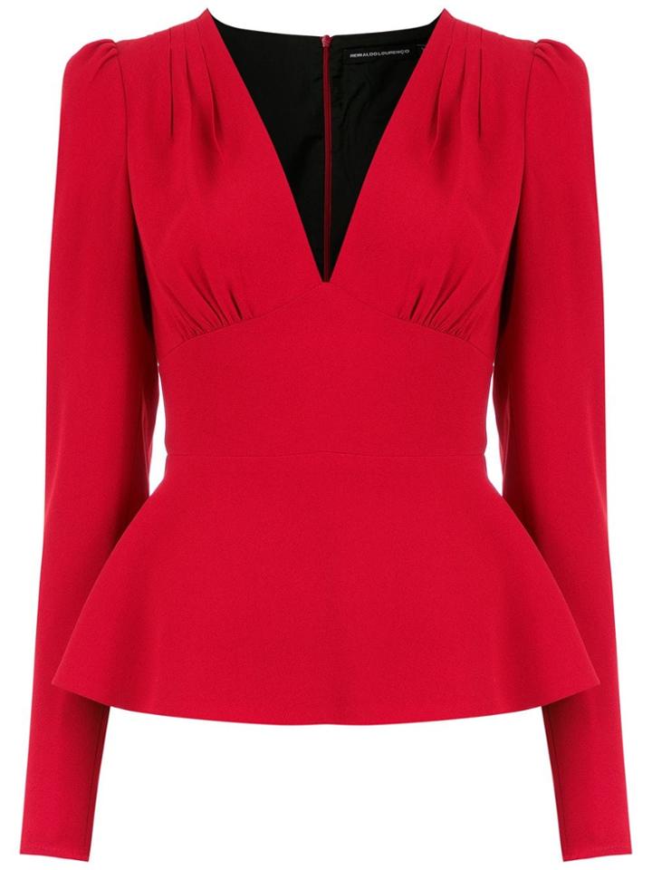 Reinaldo Lourenço Reinaldo Lourenço 27160023 600 Acetate/viscose - Red