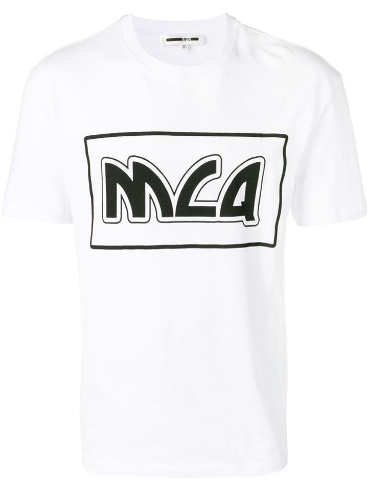 Mcq Alexander Mcqueen Logo T-shirt - White