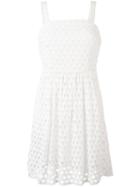 Michael Michael Kors - Crochet Knit Dress - Women - Cotton - 0, White, Cotton