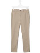 Burberry Kids Smart Trousers, Boy's, Size: 14 Yrs, Nude/neutrals