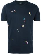 Ps By Paul Smith 'pills' T-shirt, Men's, Size: Large, Blue, Organic Cotton