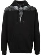 Marcelo Burlon County Of Milan Wings Print Hoodie - Black