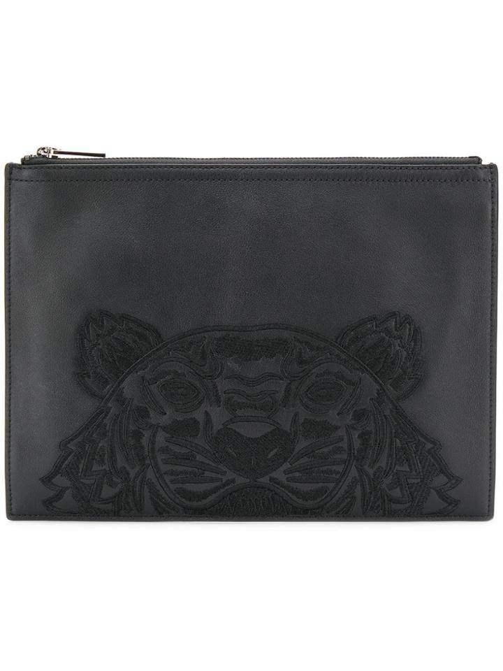 Kenzo Kenzo F865pm302l49 99-black Calf Leather