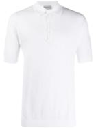 John Smedley Roth Pique Polo Shirt - White