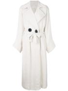 Simon Miller Double Breasted Coat - Nude & Neutrals
