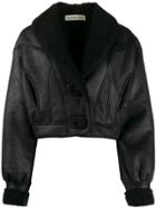 Nineminutes Mini Faux-shearling Jacket - Black