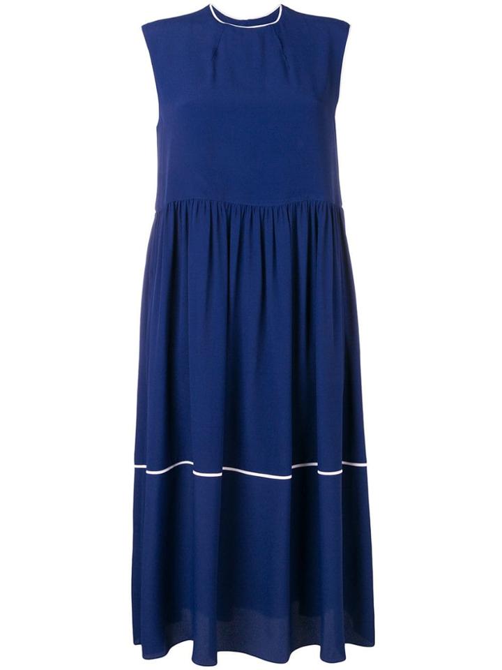 Marni Sleeveless Shift Dress - Blue