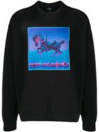 Marcelo Burlon County Of Milan Horse Square Sweatshirt - Black