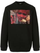 Raf Simons Wild At Heart Print Sweatshirt - Black