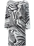 Roberto Cavalli Zebra Print Dress
