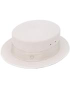 Maison Michel Auguste Hat, Women's, Size: Xl, White, Cotton