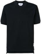 Thom Browne - Polo Motif T-shirt - Men - Cotton - 4, Blue, Cotton